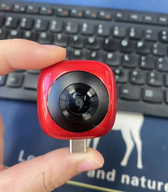 CV60 Cool Play Portable HD Panoramic Camera 360° Panoramic Camera Fisheye Planet Camera Digital Camera Video Photography